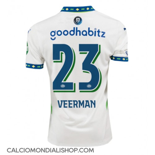 Maglie da calcio PSV Eindhoven Joey Veerman #23 Terza Maglia 2024-25 Manica Corta